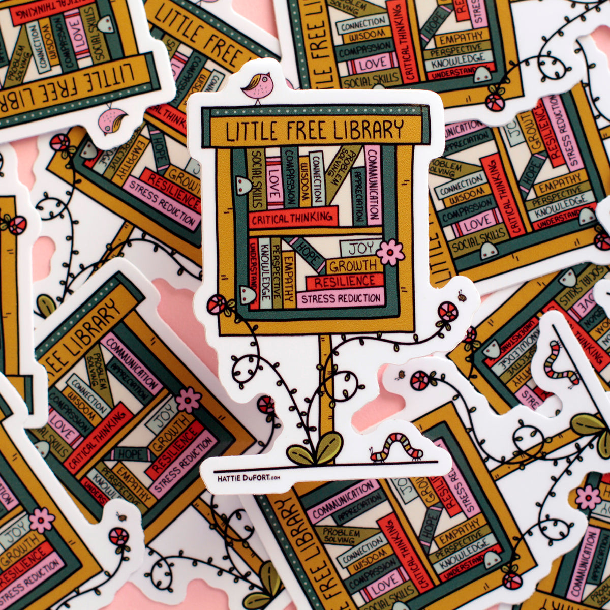 Little Free Library Sticker—Gifts of Reading