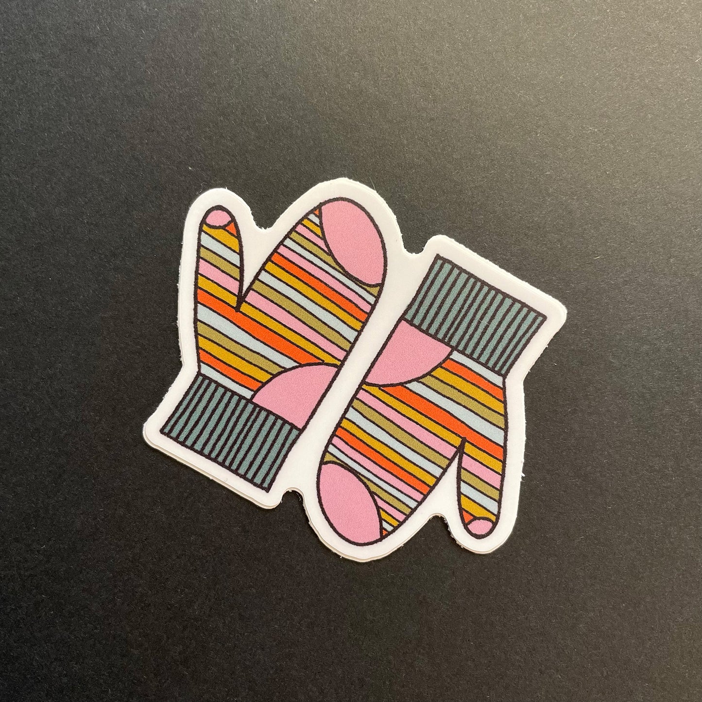 Striped Glove Sticker